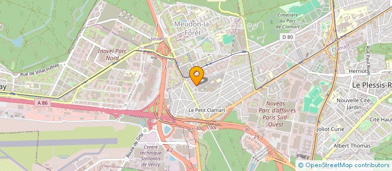 localisation de l'entreprise DINER CHRETIEN à CLAMART