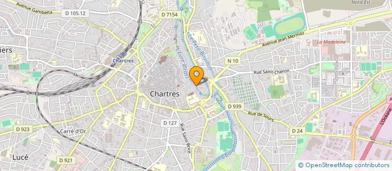 localisation de l'entreprise DINER PLUS à CHARTRES