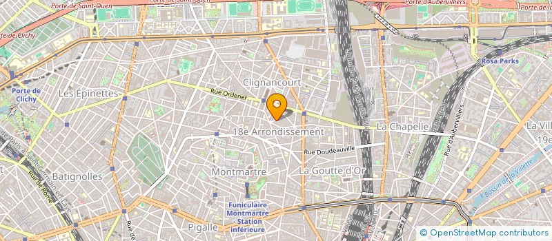 localisation de l'entreprise DINET-CLEMENT  PARIS