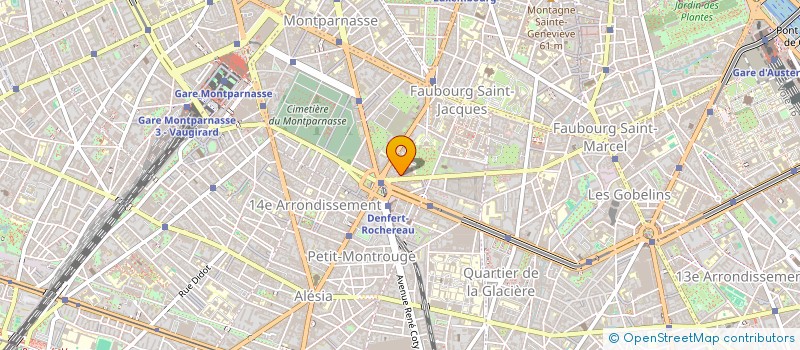 localisation de l'entreprise DINETTO à PARIS