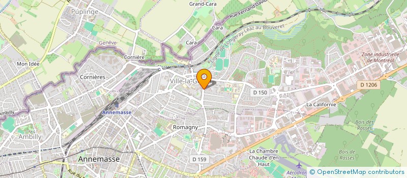 localisation de l'entreprise DINEYRA  VILLE-LA-GRAND