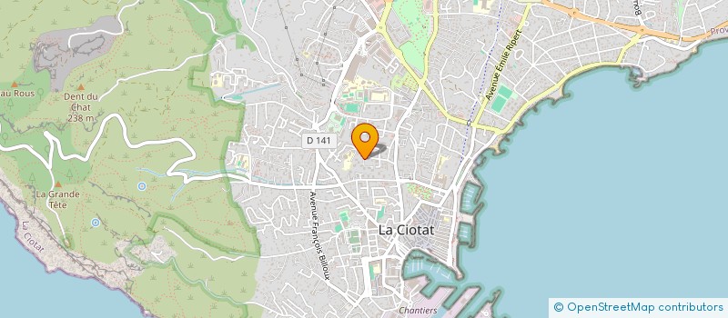 localisation de l'entreprise DING DING  LA CIOTAT