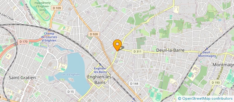 localisation de l'entreprise DING YVAN  MONTMORENCY