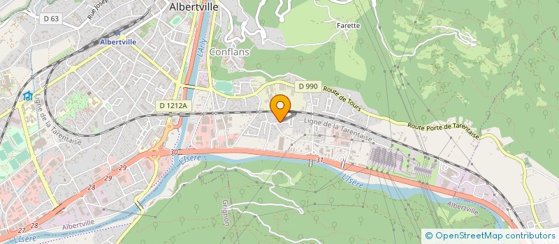 localisation de l'entreprise DINGO PARADISE à LES BELLEVILLE