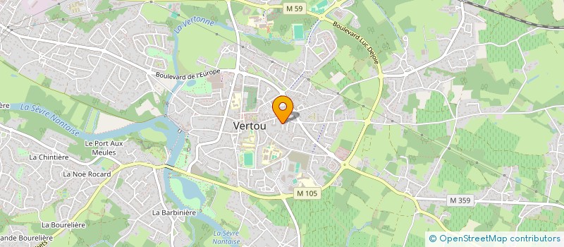 localisation de l'entreprise DINGS MOTION EUROPE  VERTOU