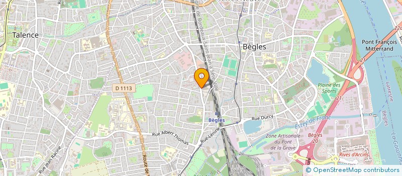 localisation de l'entreprise DINGUE DE PARTY à BEGLES