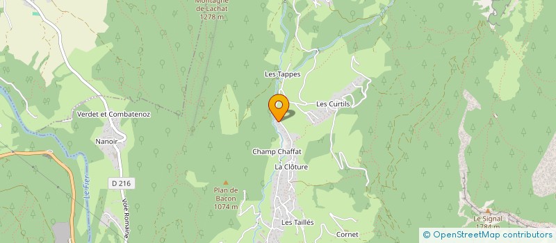 localisation de l'entreprise DINGY CONTROLE TECHNIQUE  DINGY-SAINT-CLAIR