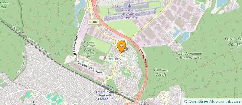 localisation de l'entreprise DINI  EMERAINVILLE