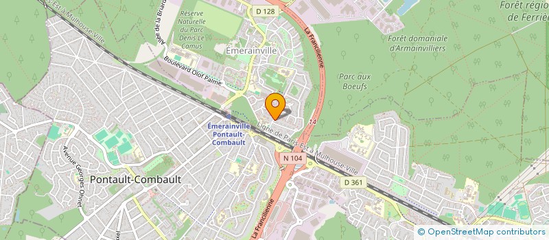 localisation de l'entreprise DINI THIERRY-HERVE MICHEL-LAFLEUR ALAIN  EMERAINVILLE