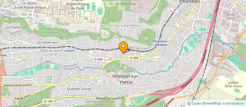 localisation de l'entreprise DINIA CONSULTING à PALAISEAU