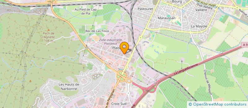 localisation de l'entreprise DINIM à NARBONNE