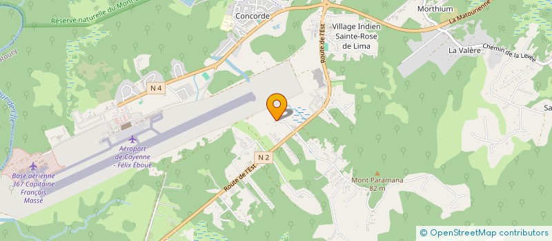 localisation de l'entreprise DINIZ SERVICES ET COMMERCE  MATOURY