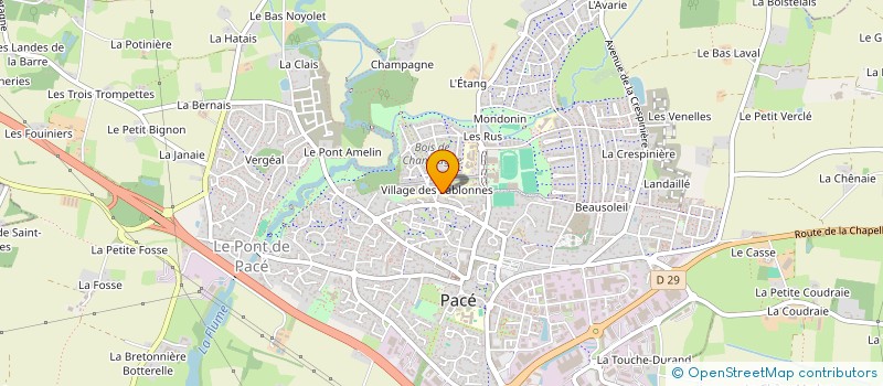 localisation de l'entreprise DINK'IT  PACE