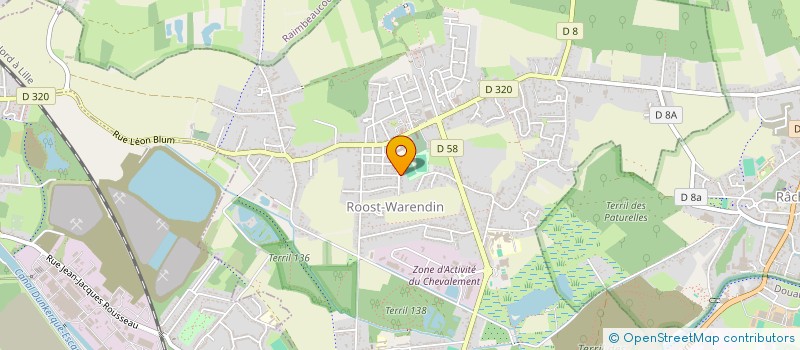 localisation de l'entreprise DINNO SERVICE  ROOST-WARENDIN