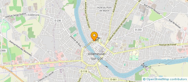 localisation de l'entreprise DINNOO HOLDING  VILLENEUVE-SUR-LOT