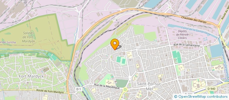 localisation de l'entreprise DINO à DUNKERQUE