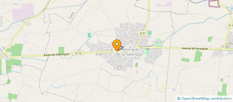 localisation de l'entreprise DINO  VILLELONGUE-DE-LA-SALANQUE