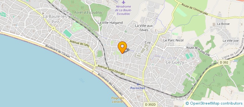 localisation de l'entreprise DINO  LA BAULE-ESCOUBLAC