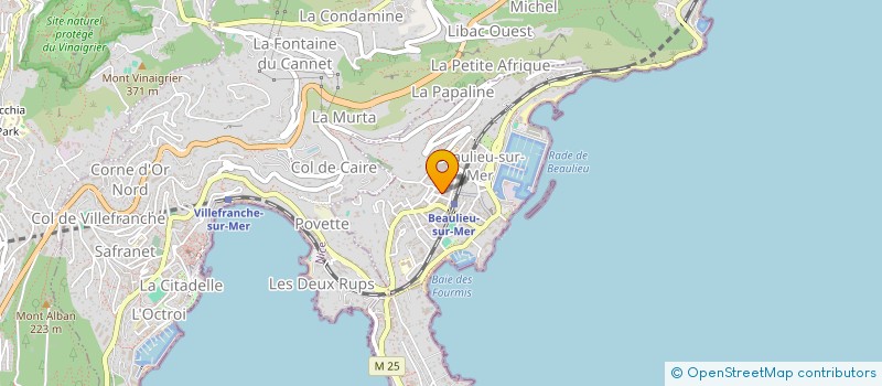 localisation de l'entreprise DINO à BEAULIEU-SUR-MER