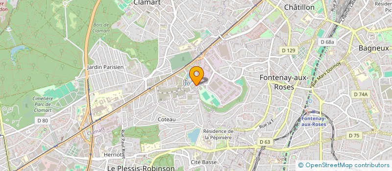 localisation de l'entreprise DINO CONCEPT à CLAMART