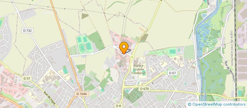 localisation de l'entreprise DINO DINGO STQ  SAINT QUENTIN