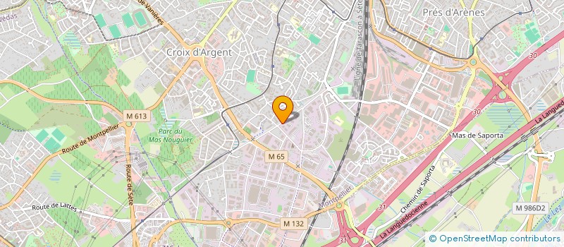 localisation de l'entreprise DINOCRATE à MONTPELLIER