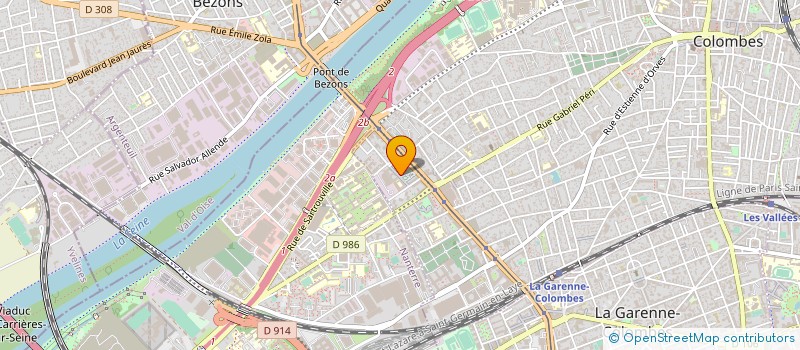 localisation de l'entreprise DINOFI à ANTONY