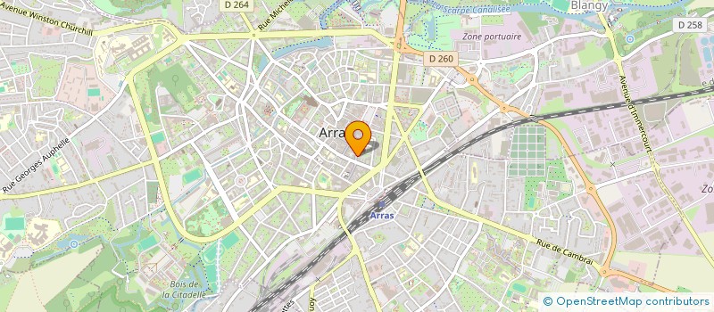 localisation de l'entreprise DINOIRD à ARRAS