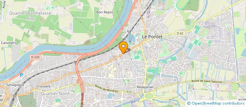 localisation de l'entreprise DINOOWI  LE PONTET