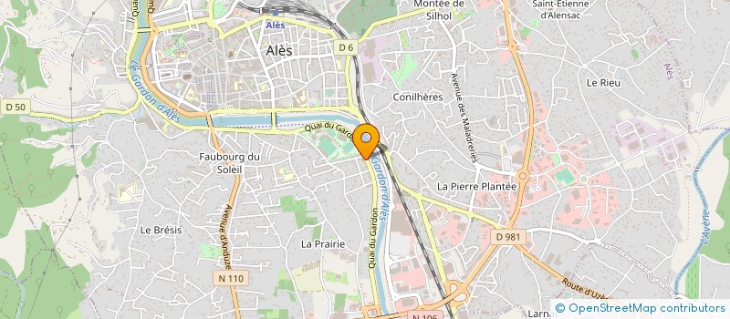 localisation de l'entreprise DINOPEDIA DECOUVERTE  ALES