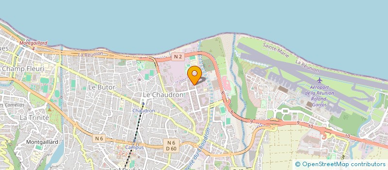 localisation de l'entreprise DINORD à SAINT-DENIS