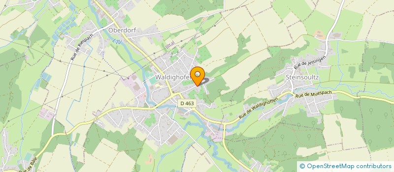 localisation de l'entreprise DINOTEC  RIESPACH