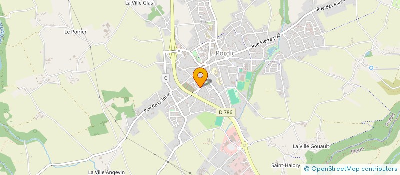 localisation de l'entreprise DINTHOM SARL  PORDIC