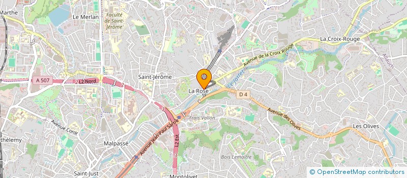 localisation de l'entreprise DIO à MARSEILLE