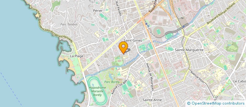 localisation de l'entreprise DIOCESAINE DE MARSEILLE SAINT FRANCOIS XAVIER à MARSEILLE
