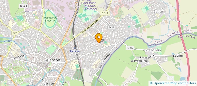 localisation de l'entreprise DIOCESAINE DE SEES PAROISSE STE THERESE AU PAYS D ALENCON à ALENCON