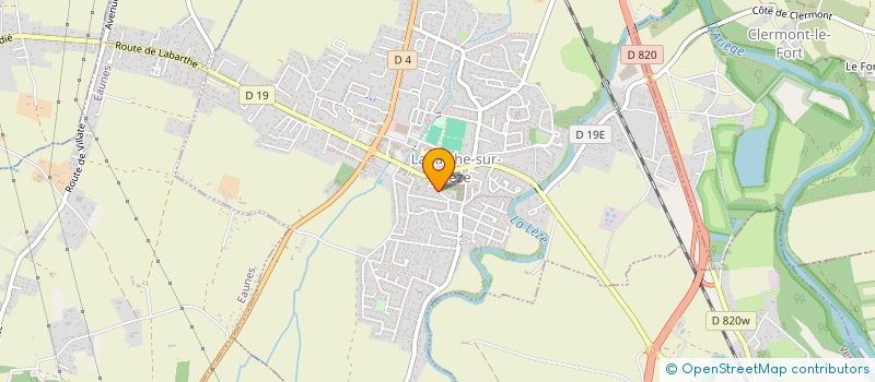 localisation de l'entreprise DIOCESAINE DE TOULOUSE SECTEUR LABARTHE SUR LEZE à LABARTHE-SUR-LEZE