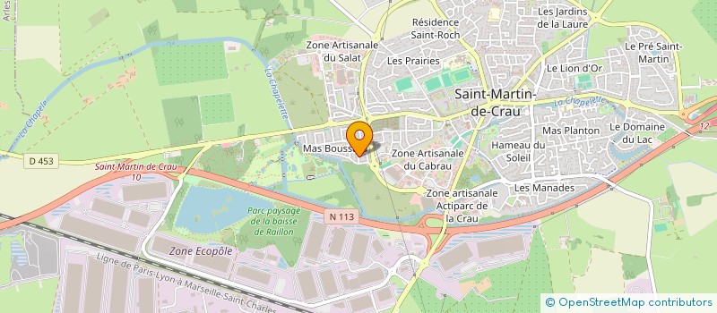 localisation de l'entreprise DIOCLES à SAINT-MARTIN-DE-CRAU