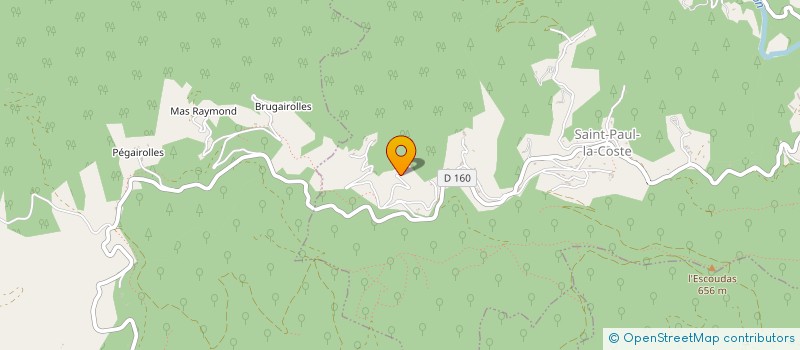 localisation de l'entreprise DIOCURES  SAINT-PAUL-LA-COSTE