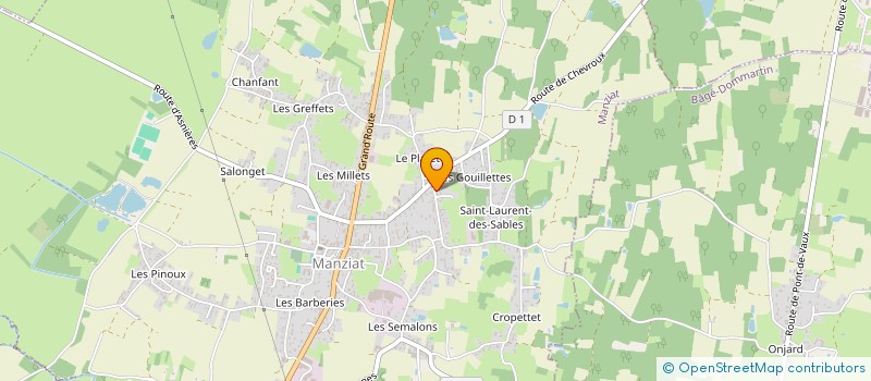 localisation de l'entreprise DIODES CONCEPT à MANZIAT