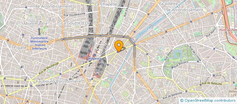 localisation de l'entreprise DIOGENE 1919  PARIS