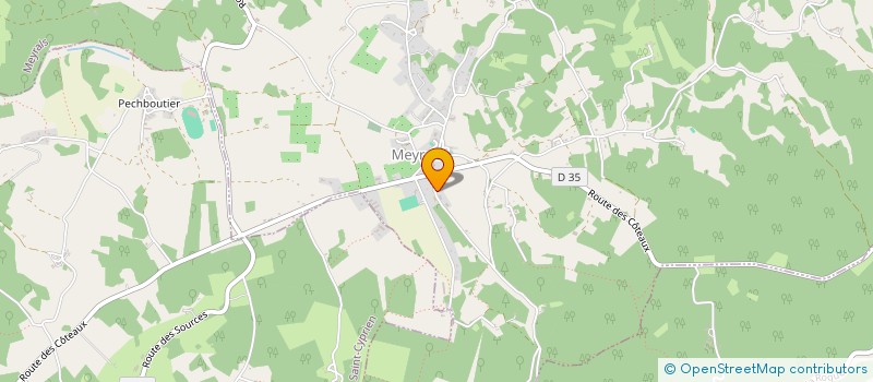 localisation de l'entreprise DIOGENE  MEYRALS