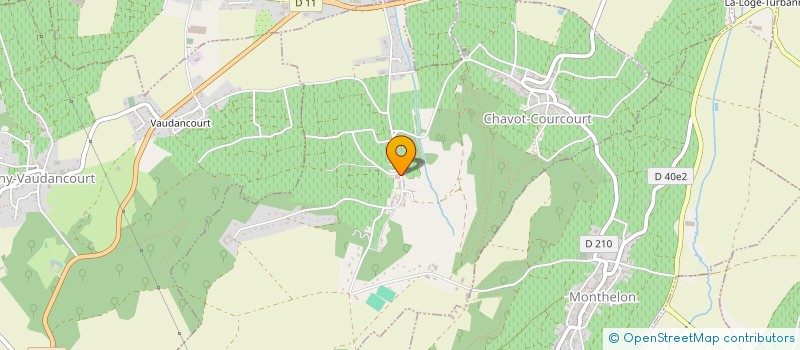 localisation de l'entreprise DIOGENE TISSIER ET FILS à CHAVOT-COURCOURT