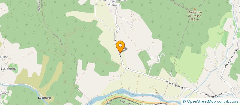 localisation de l'entreprise DIOIS FOOTBALL CLUB  DIE