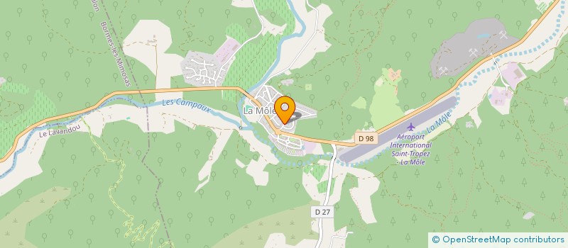 localisation de l'entreprise DIOMEDE ET FILS  LA MOLE