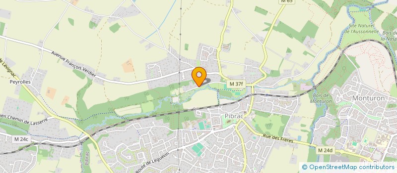 localisation de l'entreprise DION LAURENCE WRIGHT  PIBRAC