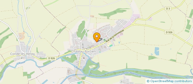 localisation de l'entreprise DION LAURENT  CHATEAU-PORCIEN
