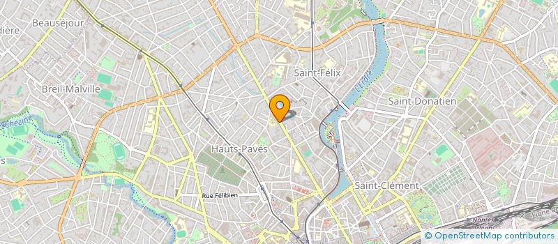 localisation de l'entreprise DIONE à NANTES