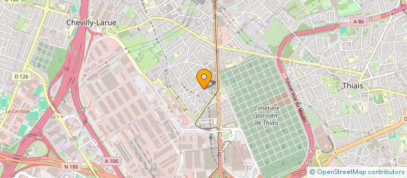 localisation de l'entreprise DIONHYSOS  CHEVILLY-LARUE