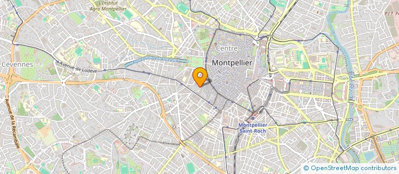 localisation de l'entreprise DIONISI à MONTPELLIER